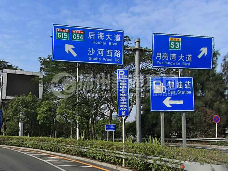 BZG-009，交通標(biāo)志桿，T型交通標(biāo)志桿