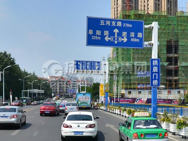 BZG-017，F(xiàn)型交通標志桿，合肥交通標志桿
