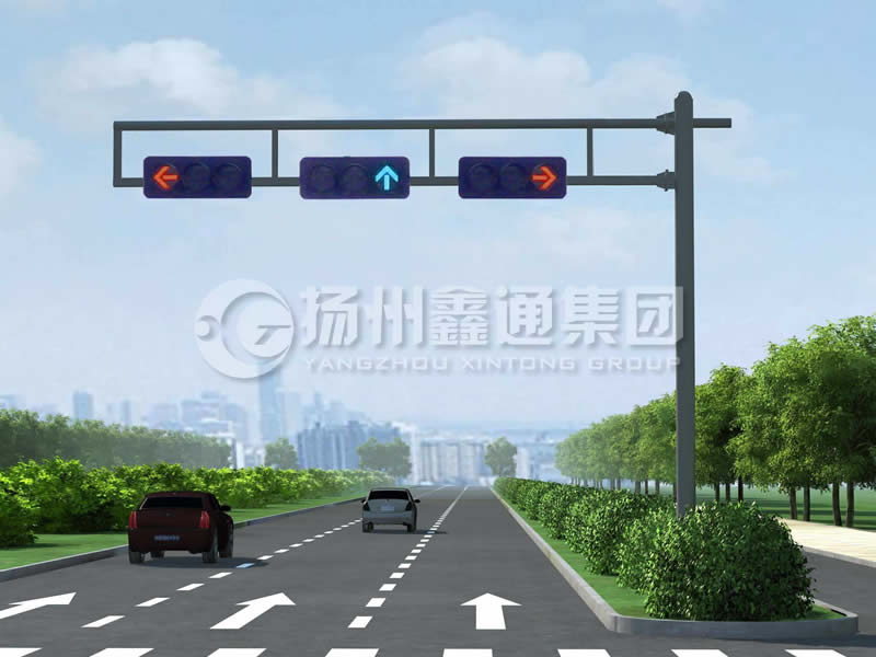 XHDG-040，F(xiàn)型框架信號(hào)燈桿