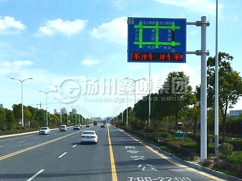 YDP-020，誘導(dǎo)屏桿，流量情報(bào)板立桿